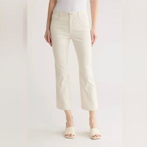 Cinq à Sept NWT SZ 2 Shannon Wide
Leg Pants, Alabaster (Ivory)